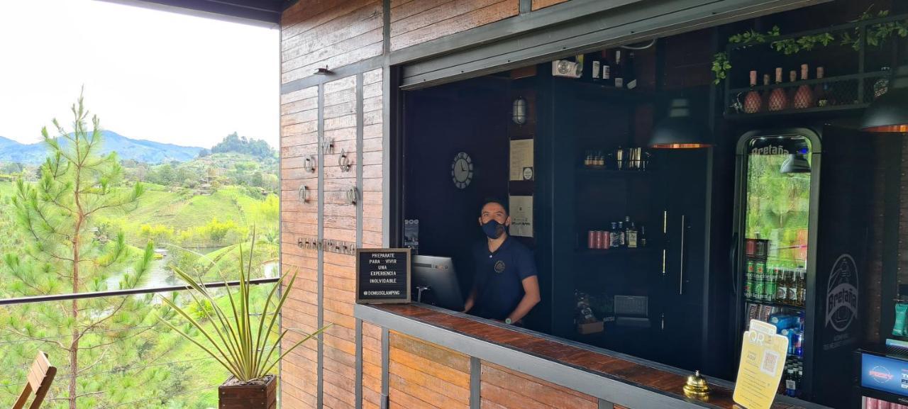 Domus Glamping Guatape Hotell Exteriör bild