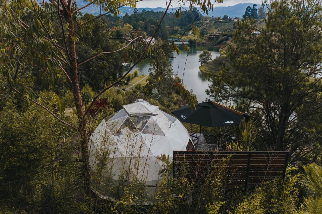Domus Glamping Guatape Hotell Exteriör bild