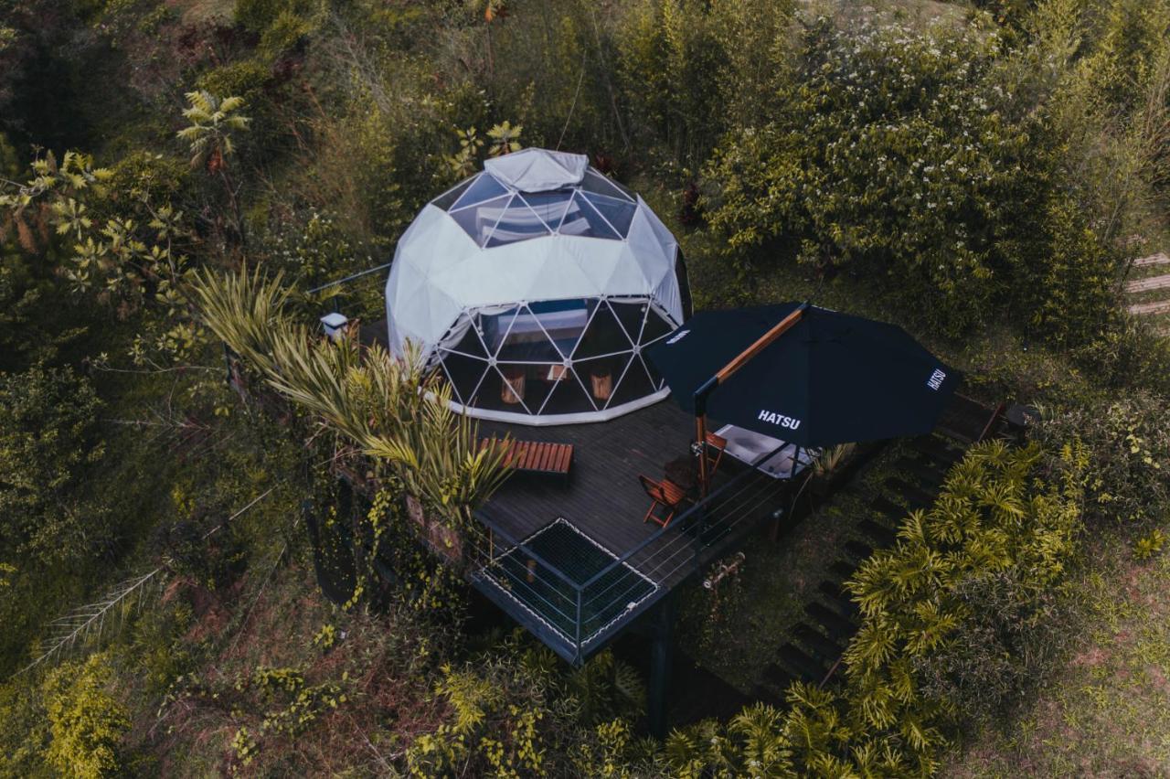 Domus Glamping Guatape Hotell Exteriör bild