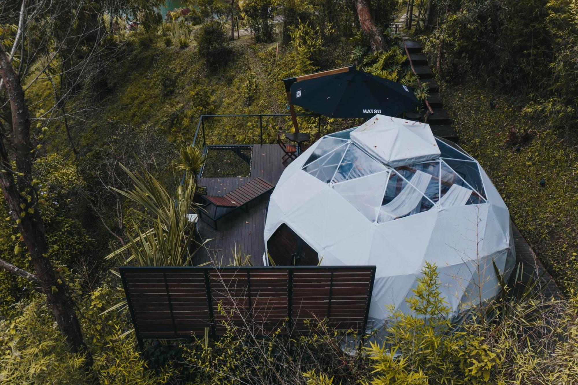 Domus Glamping Guatape Hotell Exteriör bild