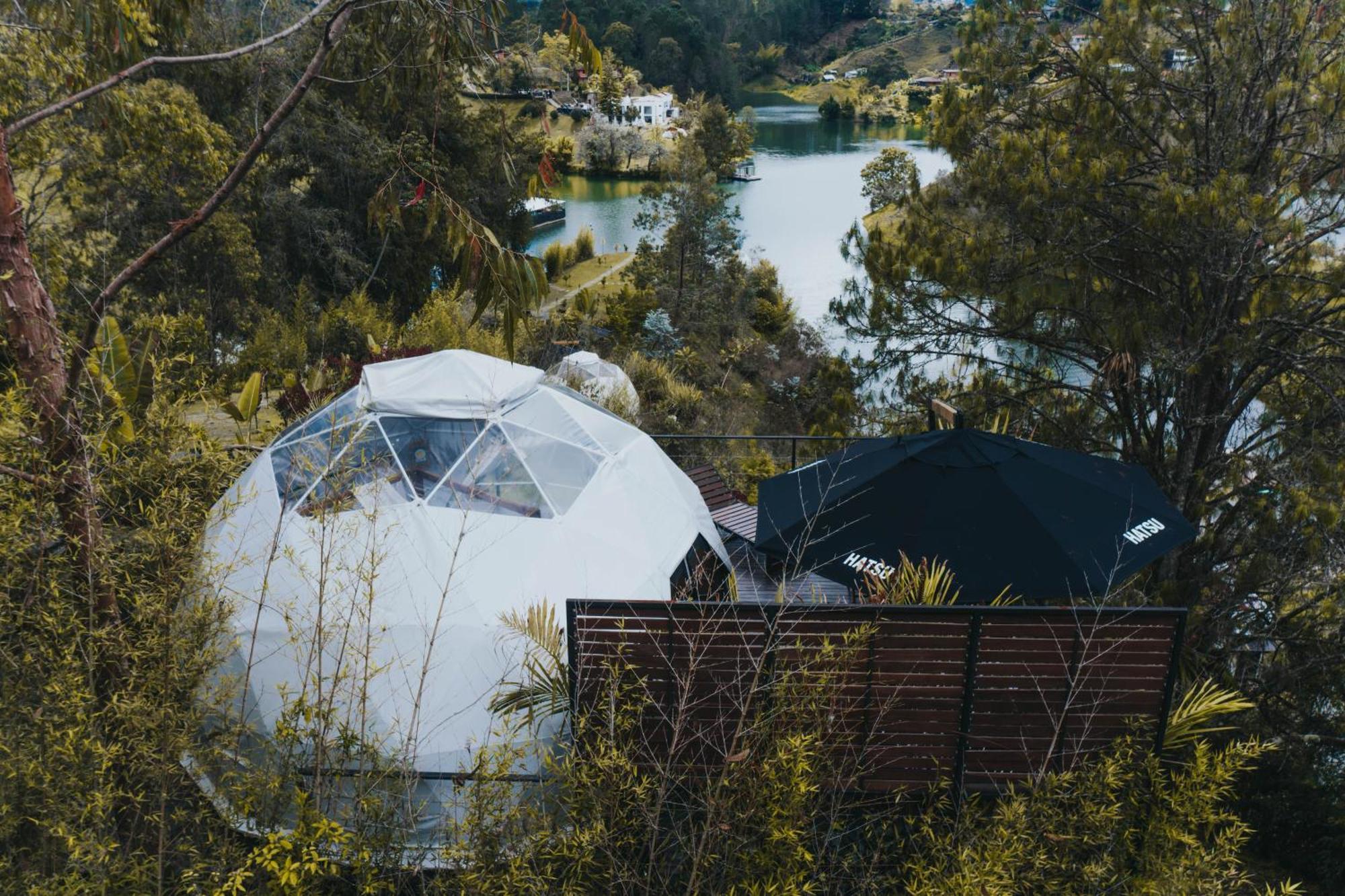 Domus Glamping Guatape Hotell Exteriör bild